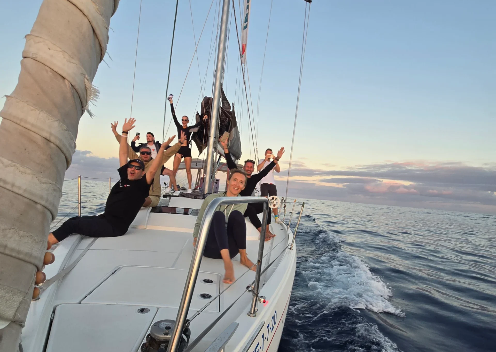 Яхтинг в океане