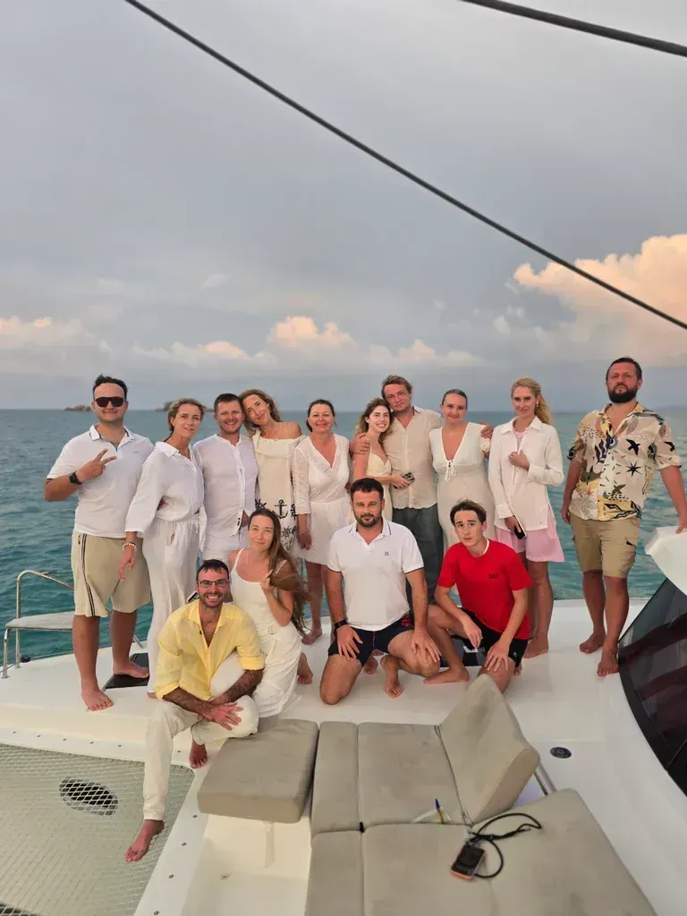 свадьба на яхте